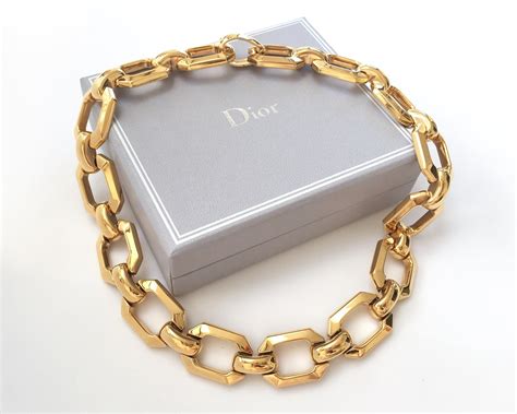 dior chunky necklace|christian dior jewelry.